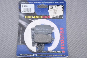 Jeu de plaquettes de frein EBC SFA169 SFA169HH Utilisation Ville et Route