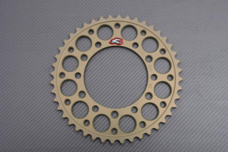 Couronne RENTHAL Ultra Light 520 YAMAHA MT07 / MT09 / MT10 / R1 / R6 / R7 / SUZUKI GSXS / GSXR 600 / 750 / 1000 1999 - 2023