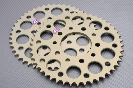 Couronne RENTHAL Ultra Light 520 YAMAHA MT07 / MT09 / MT10 / R1 / R6 / R7 / SUZUKI GSXS / GSXR 600 / 750 / 1000 1999 - 2023