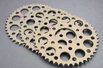 Couronne RENTHAL Ultra Light 530 SUZUKI GSXR 750 SRAD / KAWASAKI ZZR / ZXR 400 / 750 / ZX6R 1990 - 2004