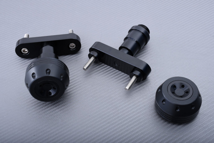 Pair of Frame Sliders / Crash Pads KTM DUKE 125 / 200 / 250 / 390 2011 - 2023