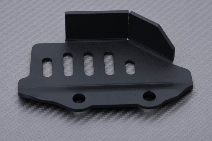 Grille de protection pour Maître-cylindre de frein arrière spécifique KAWASAKI KLR 650 1987 - 2018 Grille de protection pour Maître-cylindre de frein arrière spécifique KAWASAKI KLR 650 1987 - 2018