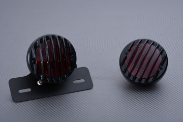 Rücklicht und anpassbarer Kennzeichenhalter universal Custom