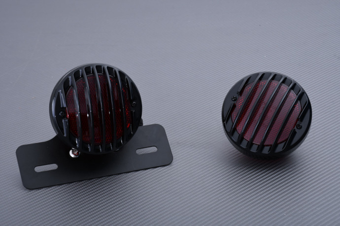Piloto trasero y soporte de matrícula adaptable universal Custom