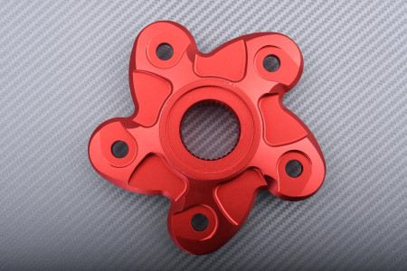 Anodised aluminium rear sprocket holder DUCATI MONSTER S2R / S4R / SBK 848 / 998 / HYPERMOTARD 821 / 950 / 1100 1994 - 2023