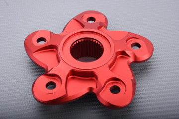 Porte-couronne en aluminium anodisé DUCATI MONSTER S2R / S4R / SBK 848 / 998 / HYPERMOTARD 821 / 950 / 1100 1994 - 2023 Porte-couronne en aluminium anodisé DUCATI MONSTER S2R / S4R / SBK 848 / 998 / HYPERMOTARD 821 / 950 / 1100 1994 - 2023