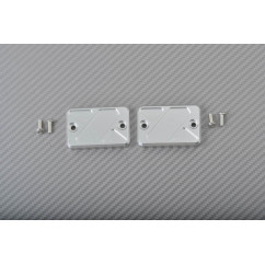 Paar eloxierte Flüssigkeitsbehälterdeckel für Bremsen HONDA SH 125 / 150 / ADV 150 / PCX 160 2017 - 2023