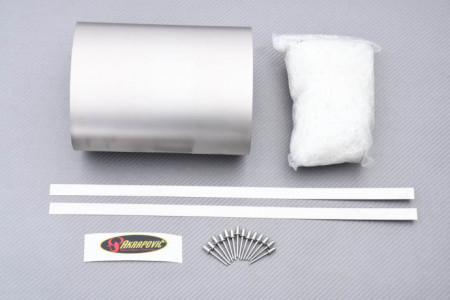 Kit Restauration / Enveloppe en Titane / Laine de roche AKRAPOVIC  P-RK70TN23 KAWASAKI ZX6R 2005 - 2006