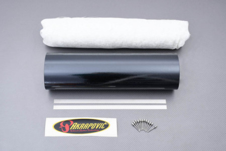 Restaurierungssatz / Auspuffhülle aus Carbon / Steinwolle AKRAPOVIC P-RK3CL48 HONDA CBR 900 / 929 / 954 RR 2000 - 2003