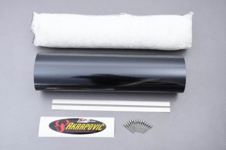 Restaurierungssatz / Auspuffhülle aus Carbon / Steinwolle AKRAPOVIC P-RK74CL50 BMW K1200R 2004 - 2008