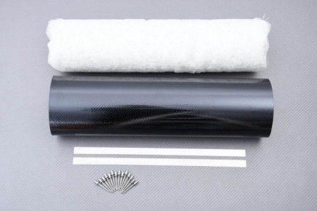 Kit Restauration / Enveloppe en Carbone / Laine de roche AKRAPOVIC  P-RK45C45