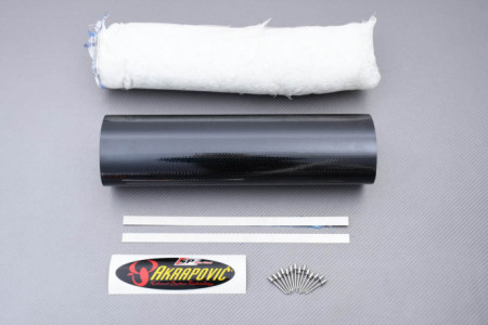 Kit Restauration / Enveloppe en Carbone / Laine de roche AKRAPOVIC  P-RK51C45 APRILIA RSV / TUONO 1000 2004 - 2010