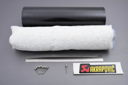 Kit Restauration / Enveloppe en Carbone / Laine de roche AKRAPOVIC  P-RKS51C45 APRILIA RSV 1000 / TUONO 2004 - 2010