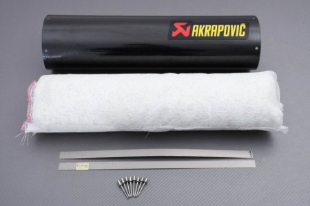 Kit Restauration / Enveloppe en Carbone / Laine de roche AKRAPOVIC  P-RK45C47 SUZUKI SV N / S / TLR / TLS 1000 1998 - 2007