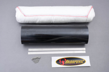 Kit Restauration / Enveloppe en Carbone / Laine de roche AKRAPOVIC  P-RK1C43