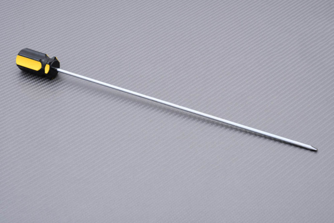 Bi-function screwdriver for carburettors Bi-function screwdriver for carburettors
