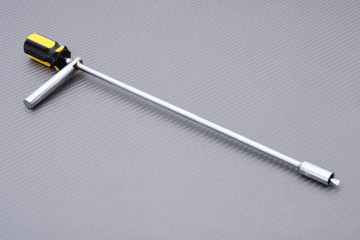 Bi-function screwdriver for carburettors