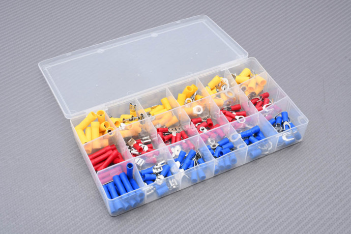 Caja de conectores eléctricos aislados