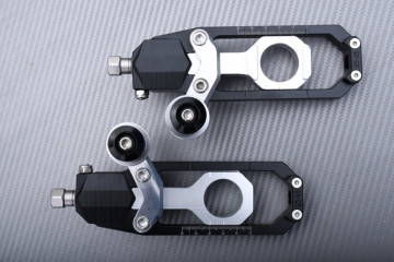 Par de tendores de cadena de aluminum con soporte diabolos YAMAHA YZF R1 / R1M 2015 - 2023