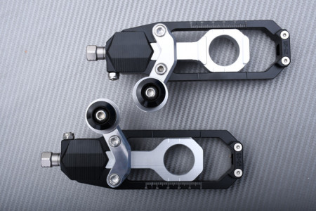 Par de tendores de cadena de aluminum con soporte diabolos YAMAHA YZF R1 / R1M 2015 - 2023