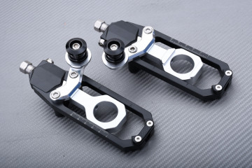 Par de tendores de cadena de aluminum con soporte diabolos YAMAHA YZF R1 / R1M 2015 - 2023