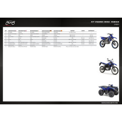 Kit riparazione viteria ATV / Cross / Enduro / Trial YAMAHA