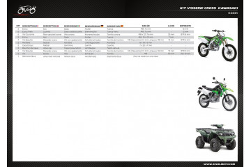 Kit Simple tornillería ATV / Cross / Enduro / Trial KAWASAKI