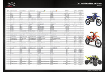 Komplett Schraubensatz ATV / Cross / Enduro / Trial Universell Komplett Schraubensatz ATV / Cross / Enduro / Trial Universell