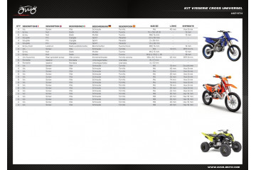 Kit Intermedio tornillería ATV / Cross / Enduro / Trial Universal Kit Intermedio tornillería ATV / Cross / Enduro / Trial Universal