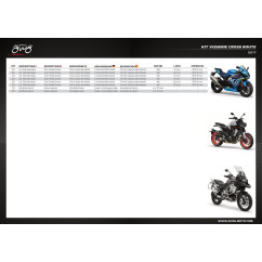 Kit intermedio viteria Sport tourer / Naked / Supersport / Trails Universale