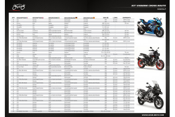 Kit Premium tornillería Carretera / Roadsters / Deportivas / Trail / Turismo Universal