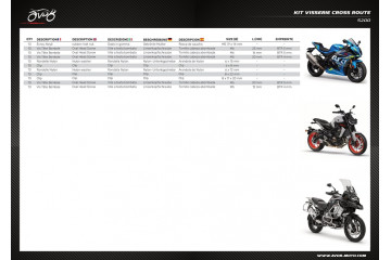 Kit Simple tornillería Carretera / Roadsters / Deportivas / Trail / Turismo Universal Kit Simple tornillería Carretera / Roadsters / Deportivas / Trail / Turismo Universal