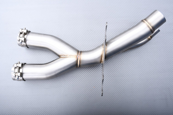 Tube intermédiaire / Y Pipe décatalyseur échappement BMW S1000RR 2017 - 2018