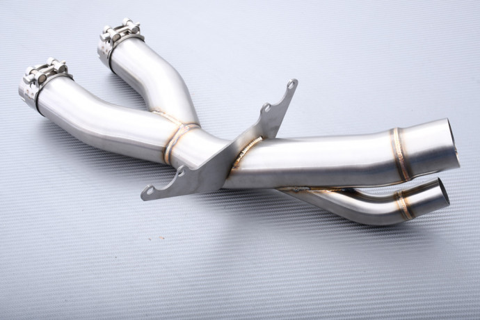 Tube intermédiaire / Y Pipe décatalyseur échappement BMW S1000RR 2017 - 2018