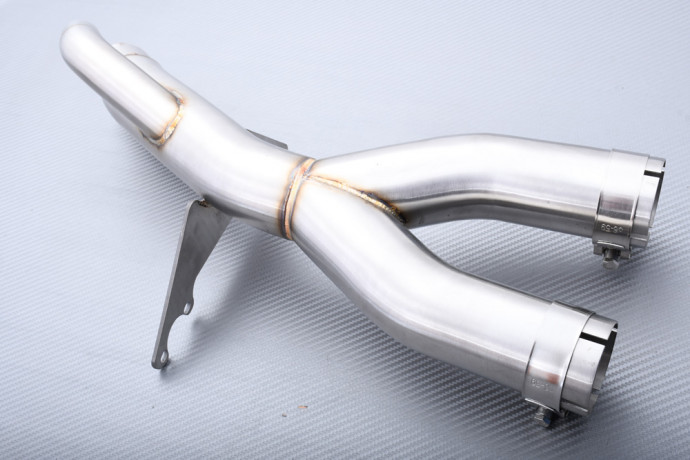 Tube intermédiaire / Y Pipe décatalyseur échappement BMW S1000RR 2017 - 2018