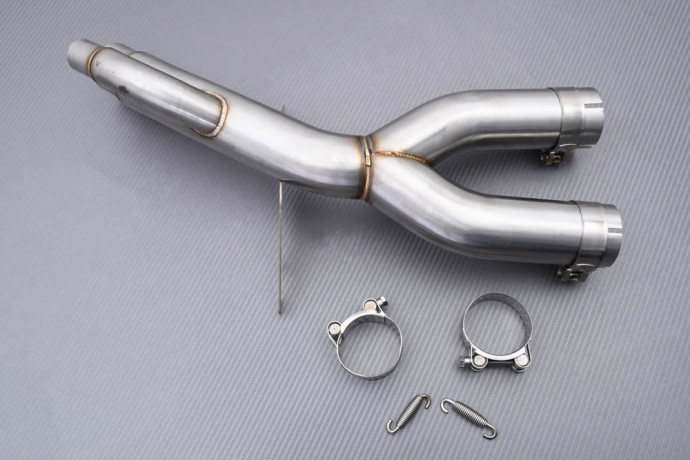 Tube intermédiaire / Y Pipe décatalyseur échappement BMW S1000RR 2017 - 2018