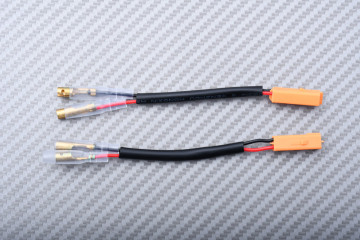 Spezifische Anschlüsse für Blinker hinten KAWASAKI ZX6R / ZX9R / ZX10R / ZX12R / Z750 / Z1000 / VERSYS 2000 - 2023