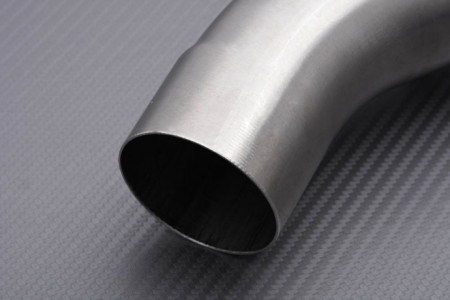 Mid pipe / Tube intermédiaire gauche AKRAPOVIC LS-A10SO4L pour échappement gauche APRILIA TUONO 1000 / RSV 1000 R 2004 - 2007