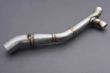 Tube intermédiaire / Mid Pipe INOX de ligne complète AKRAPOVIC L-A4MR1 APRILIA RXV / SXV 450 / 500 2006 - 2007
