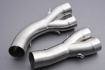 Tube Liaison / Link Pipe INOX AKRAPOVIC C-S10R3 SUZUKI GSXR 1000 2003 - 2004