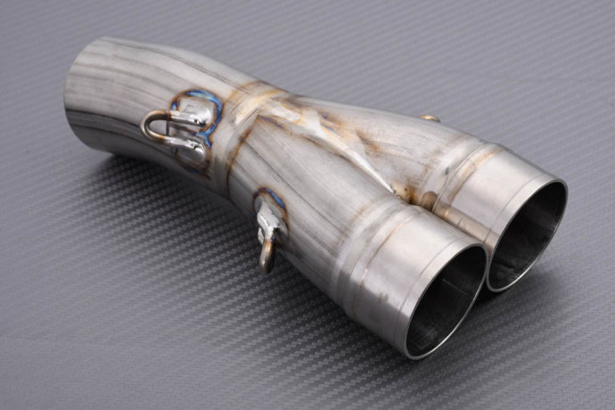 Tube Liaison / Link Pipe TITANE AKRAPOVIC C-S6RT5 SUZUKI GSXR 600 / 750 2004 - 2005