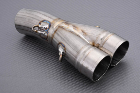 Tube Liaison / Link Pipe TITANE AKRAPOVIC C-S6RT5 SUZUKI GSXR 600 / 750 2004 - 2005
