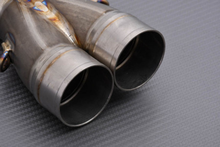 Tube Liaison / Link Pipe TITANE AKRAPOVIC C-S10RT2L--C-S10RT2R SUZUKI