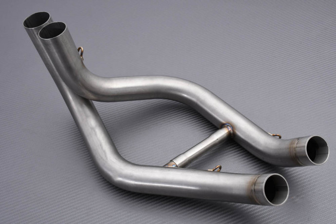 Header pipe set / Collecteurs têtes de cylindres INOX AKRAPOVICKAWASAKI Z750 / Z750R Header pipe set / Collecteurs têtes de cylindres INOX AKRAPOVICKAWASAKI Z750 / Z750R