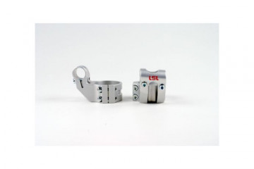 Pareja abrazaderas elevados Semimanillares LSL Speed Match TRIUMPH Thruxton 900 REF: 153T031H