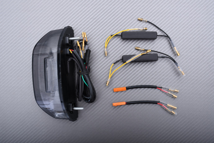 Fanale posteriore a LED "Plug & Play" con indicatori di direzioni integrati HONDA CBR 600 RR 2013 - 2024 Fanale posteriore a LED "Plug & Play" con indicatori di direzioni integrati HONDA CBR 600 RR 2013 - 2024