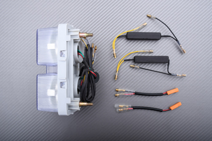LED-Rücklicht "Plug & Play" mit integrierten Blinkern HONDA VTR 1000 SP1 / SP2 1999 - 2006 LED-Rücklicht "Plug & Play" mit integrierten Blinkern HONDA VTR 1000 SP1 / SP2 1999 - 2006