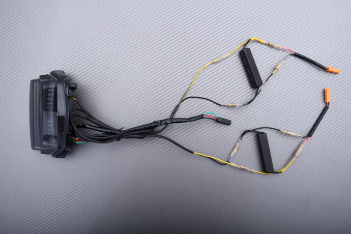 Feu Arrière à LED "Plug & Play" avec clignotants intégrés HONDA CBR 1000 RR / CROSSRUNNER 800 2008 - 2016 Feu Arrière à LED "Plug & Play" avec clignotants intégrés HONDA CBR 1000 RR / CROSSRUNNER 800 2008 - 2016