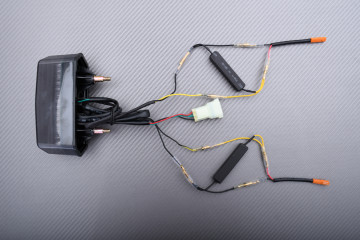 Feu Arrière à LED "Plug & Play" avec clignotants intégrés HONDA CB / CBR 650 F / CTX 700 / NC 750 2014 - 2020 Feu Arrière à LED "Plug & Play" avec clignotants intégrés HONDA CB / CBR 650 F / CTX 700 / NC 750 2014 - 2020