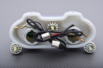 Piloto trasero LED "Plug & Play" con intermitentes integrados KAWASAKI ZX6R / ZX9R / ZZR 600 / ZR7 2000 - 2007 Piloto trasero LED "Plug & Play" con intermitentes integrados KAWASAKI ZX6R / ZX9R / ZZR 600 / ZR7 2000 - 2007